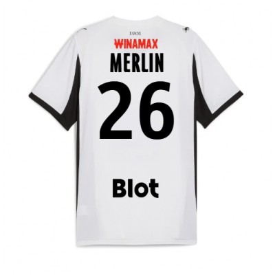 Stade Rennais Quentin Merlin #26 Bortedrakt 2025-26 Kortermet Stade Rennais Quentin Merlin #26 Bortedrakt 2025-26 Kortermet